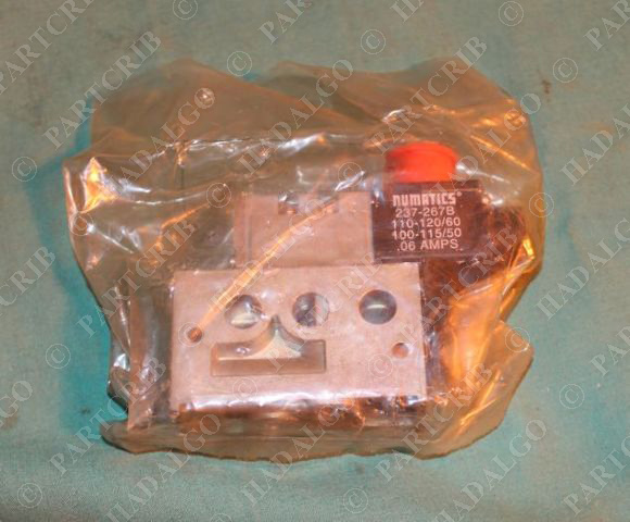 Numatics 031SA415C Pneumatic Air Solenoid Valve 237-267B Manifold NEW