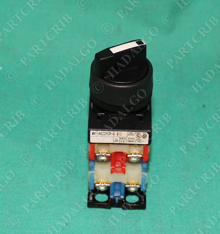 Fuji Electric AR22PCR-441C 4 Position Selector Switch 60VAC 10A Pos NEW