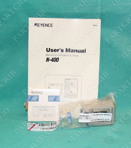 Keyence N-400 Multi-Drop Controller 24VDC NEW