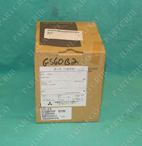 Mitsubishi, FR-E520-1.5K-NA, VFD Drive Motor Inverter E500 3PH 200-240VAC NEW