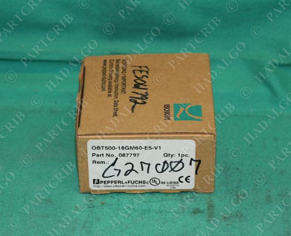 PepperL Fuchs, OBT500-18GM60-E5-V1, 087797, Proximity Sensor Switch 087797 NEW