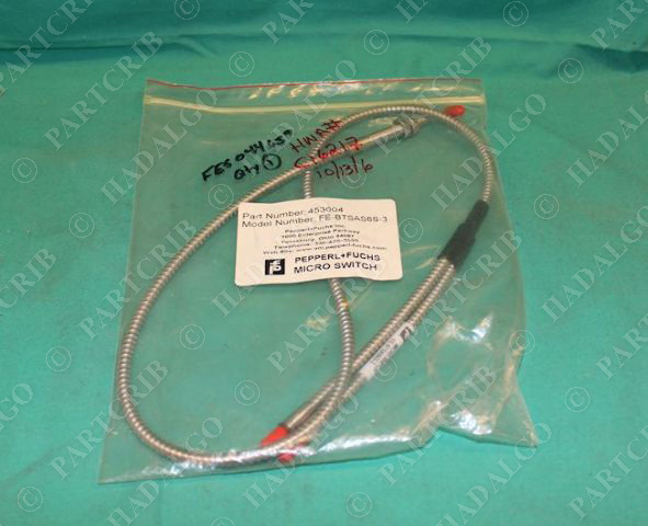 PepperL+Fuchs FE-BTSAS6S-3 Fiber Optic Cable 453604 NEW