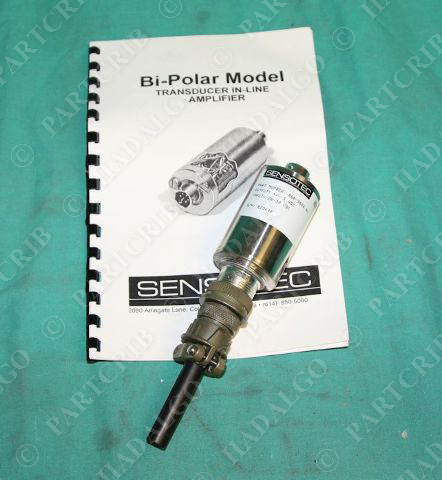 Sensotec 060-3656-02 Bi-Polar Transducer In Line Amplifier NEW
