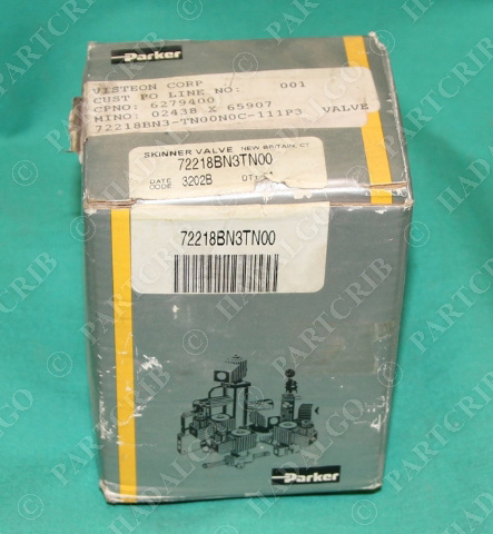 Parker Skinner Valve 72218BN3TN00 C111P3 Solenoid 72218BN3-TN00N0C-111P3 NEW