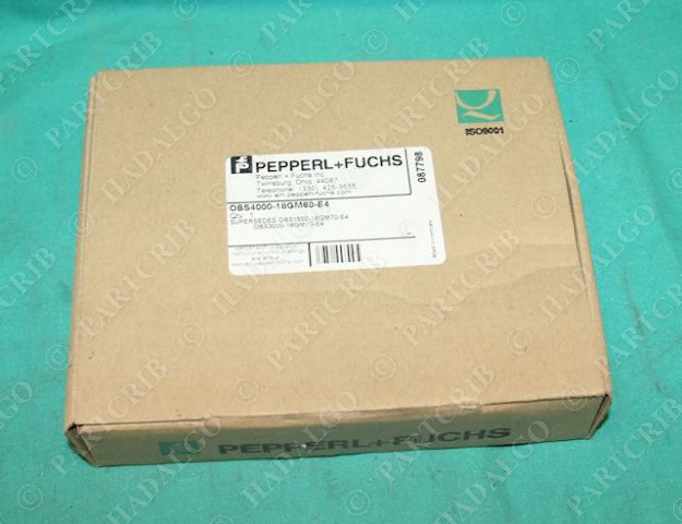 PepperL + Fuchs OBS4000-18GM60-E4 Photoelectric Visolux Sensor 0BS4000 NEW