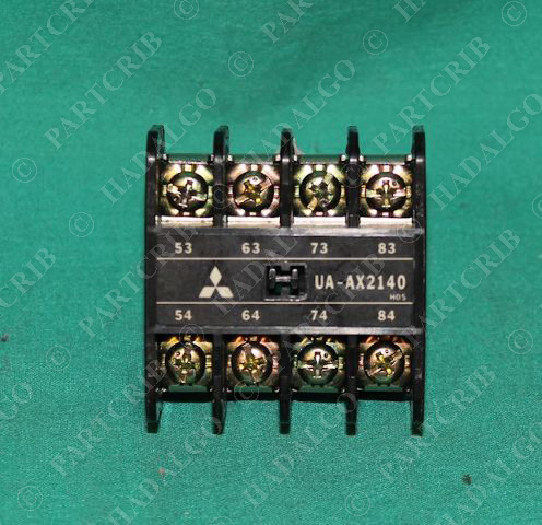 Mitsubishi UA-AX2140 Auxiliary Contact BlockJEM 1230 NEW