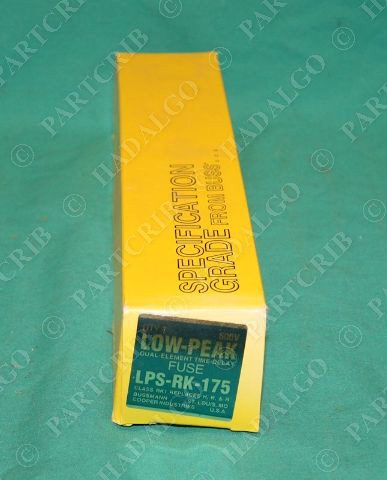 Bussmann LPS-RK-175 Dual Element Time-Delay Fuse NEW