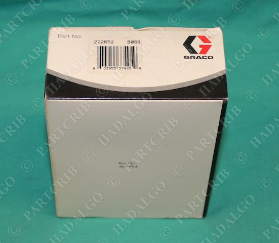 Graco 222652 Repair Kit For Fluid Pressure Regulator B06B 217314 & 221118 NEW
