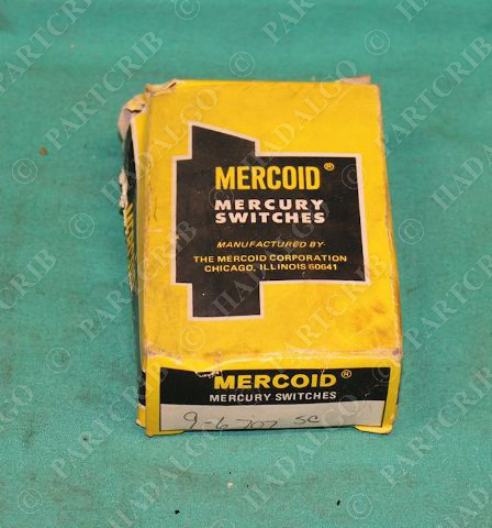 Mercoid  9-6707-SC Control Switch Contact NEW