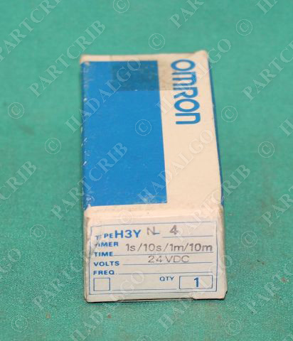 Omron, H3YN-4, Timer relay module  0.1S-10min  24VDC 24 VDC DC24V NEW
