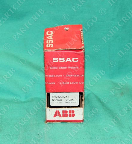 ABB TRM120A2Y1 Time Delay Relay 120VAC NEW