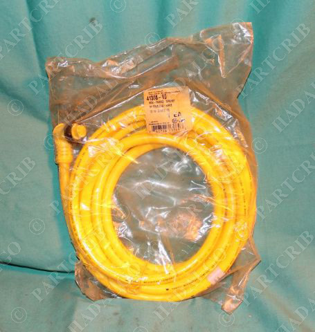 Brad Harrison 41308-90 Mini-Change Cordset Cable Connector Sensor Female 12' NEW