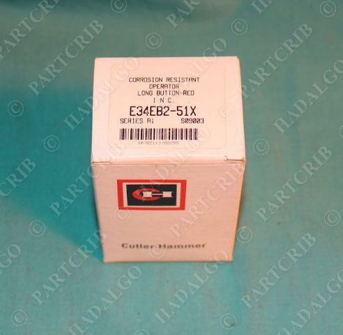 Cutler-Hammer E34EB2-51X Push button Operator Red Ser.A1 NEW