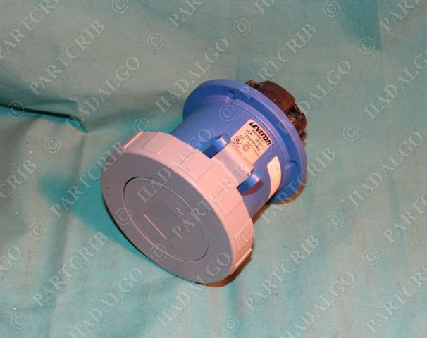 Leviton 560R9W Pin & Sleeve Receptacle Female Plug 120/208VAC 60A 3PHY Hubbell
