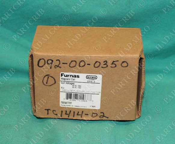 Siemens Furnas Electric 75D54772F Magnetic Coil For Contactor Ser.A NEW