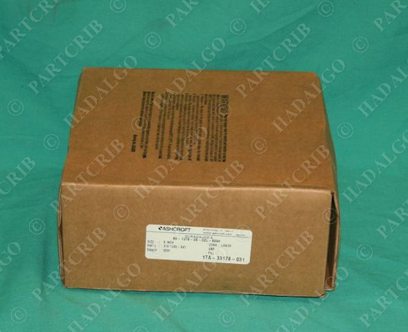 Ashcroft 60-1379-SS-02L-600 Duragauge 6