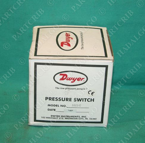 Dwyer 1823-0 Pressure Switch NEW