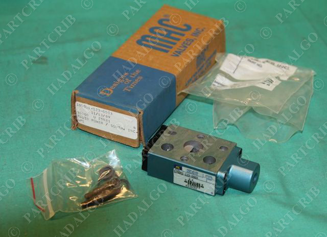 Mac 180001-123-0003 4-Way Air Valve NEW