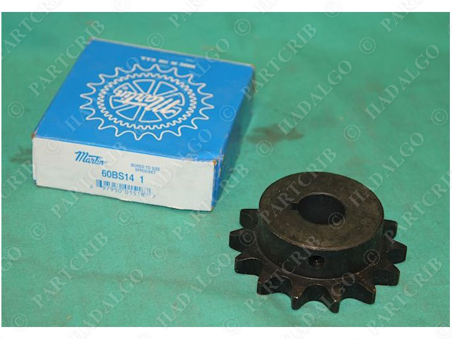 Martin 60BS14 1 Sprocket Bore to Size Chain Gear NEW