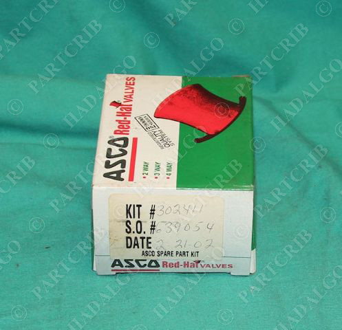Asco Redhat 302411 Rebuild Kit Spare Part internal pilot valve 1/2