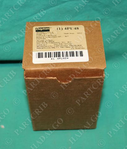Dayton Electric 4PU48 Temperature Control 50-90deg Eaton NEW