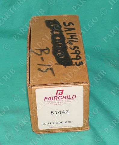 Fairchild 81442 Pneumatic Pressure Regulator 60psig NEW