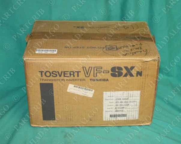 Toshiba VFSXN-4055UP Transistor Inverter 7hp VF-SXN 400v-5.5kW Tosvert 380-460v