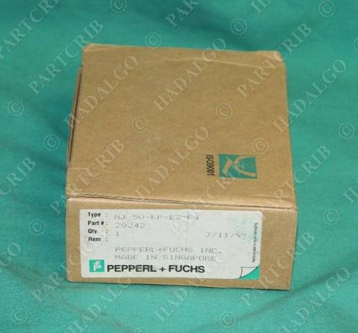 PepperL+Fuchs, NJ 50-FP-E2-P4,  20242 27680S 18459SDC NJ50 Proximity Sensor Switch 20242