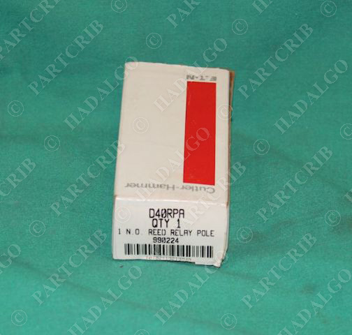 Cutler-Hammer Eaton D40RPA Type R Reed Relay Poles NEW
