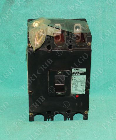 Fuji Electric SA53H Auto Breaker 3Pole 40A 40W NEW