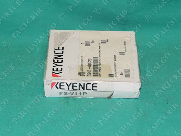 Keyence, FS-V11P, Fiber Optic Sensor Amp Amplifier 12-24VDC NEW