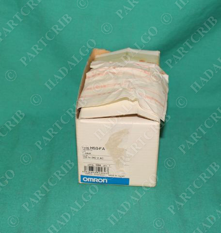 Omron H5S-FA Time Switch 100-240VAC NEW