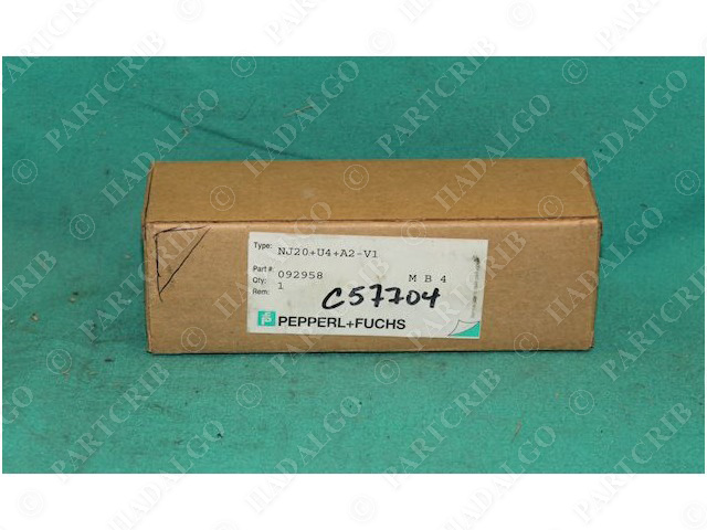 PepperL+Fuchs NJ20+U4+A2-V1 Proximity Sensor 092958 NEW
