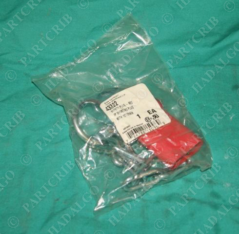 Brad Harrison 43322 Safety Plug 4P 12' Chain Red NEW