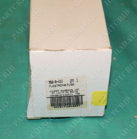 Bussmann Buss Cooper FRS-R-400 Fusetron Dual Element Time Delay Fuse NEW