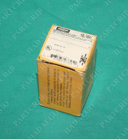 Hubbell HBL7464V Midget Twist Lock Connector NEW