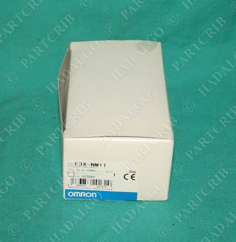 Omron E3X-NM11 Photoelectric Switch 12-24VDC 2m NEW