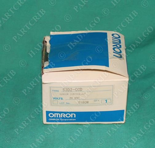 Omron S3D2-CCD Sensor Controller 24VDC 0180M NEW