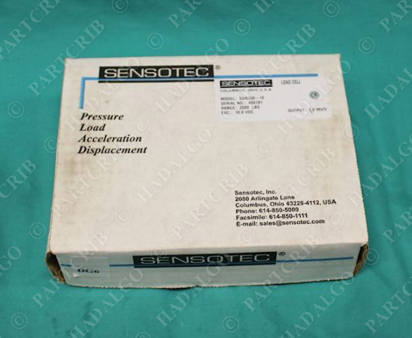 Sensotec 53/0238-10 Load Cell 2000lbs 10VDC NEW