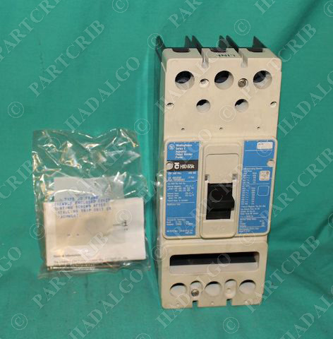 Westinghouse HJD3250F Circuit Breaker 250A 600VAC 1491D82G03 NEW