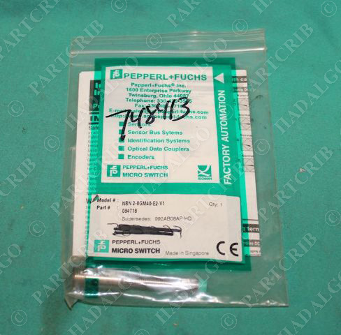 PepperL+Fuchs NBN 2-8GM40-E2-V1 Proximity Sensor 084718 NEW