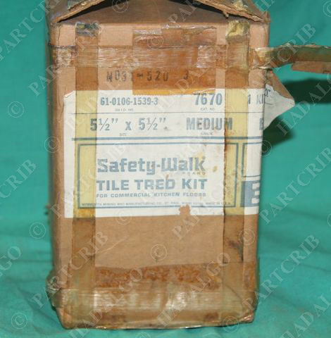 3M Safety Walk Tile Tred Kit Tread grip sand anti slip 7670 kitchen floor NEW