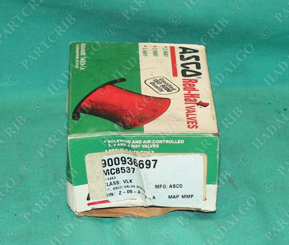 Asco Redhat Rebuild Kit 900936697 VLK 3 way exhaust solenoid valve repair