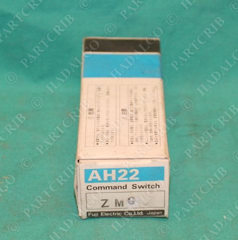 Fuji Electric AH22-Z ZMG Command Switch Green Lens NEW
