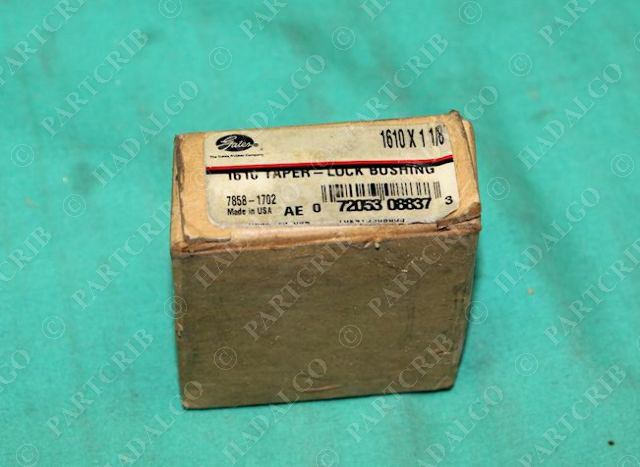 Gates 7858-1702 Taper-Lock Bushing 1610 x 1-1/8