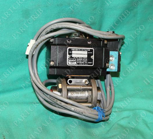 Gemini Valve B412 0.5 89 6RTV6 1000psi CWP Pneumatic Actuator 1/2