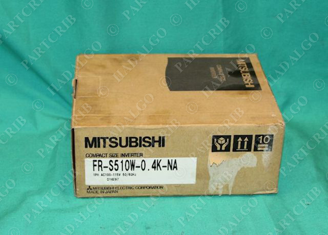 Mitsubishi FR-S510W-0.4K-NA Inverter 1PH 100-115VAC 50/60Hz NEW
