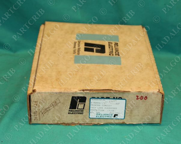 Reliance Electric 0-52806-1 Printed Circuit Tachometer Loss Overspeed NEW