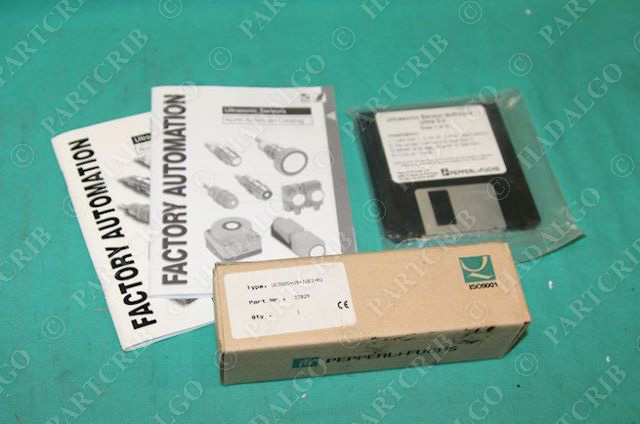 PepperL+Fuchs UC3000+U9+IUE2+R2 Ultrasonic Sensor 37829 Varikont NEW