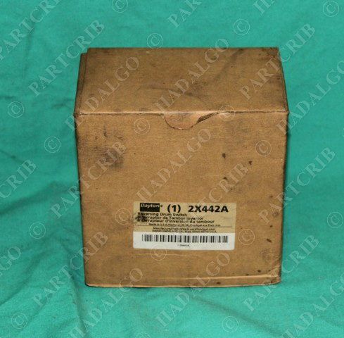Dayton 2X442A Reversing Drum Switch knob reverse forward NEW